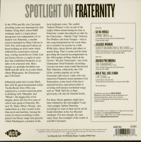 Preview: Spotlight On Fraternity (7inch, EP, 45rpm, PS, SC) Preview: Spotlight On Fraternity (7inch, EP, 45rpm, PS, SC)