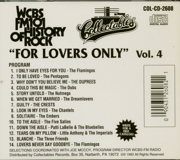 For Lovers Only Vol.4 (CD)