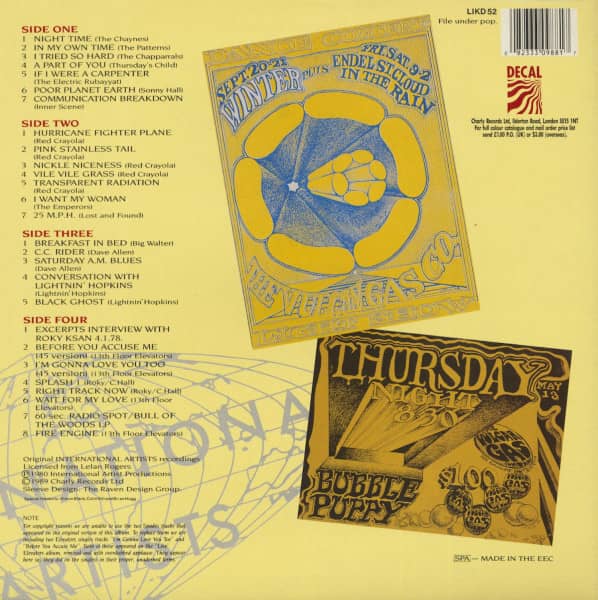 Epitaph For A Legend - International Artists (LP)