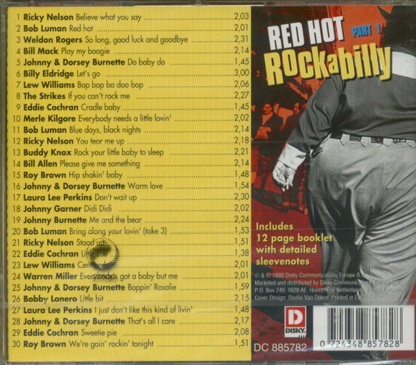 Red Hot Rockabilly Part.1 (CD)