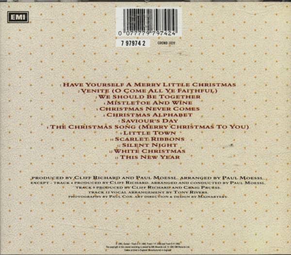 Together With Cliff Richard - A Christmas Album (CD)