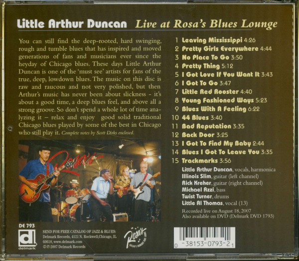 Live At Rosa's Lounge
