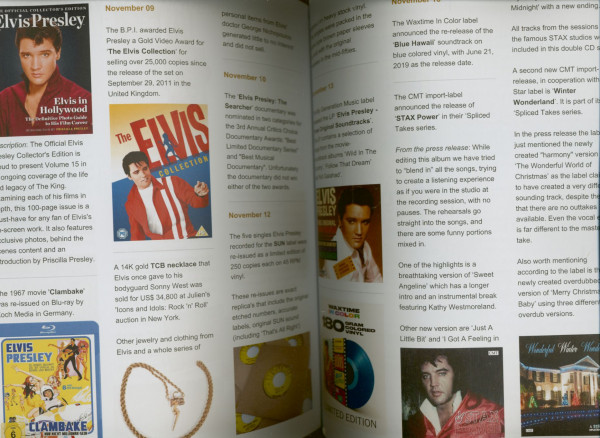 Elvis Day By Day 2018 - The Year In Review