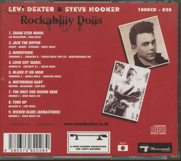Levi Dexter & Steve Hooker - Rockabilly Dolls