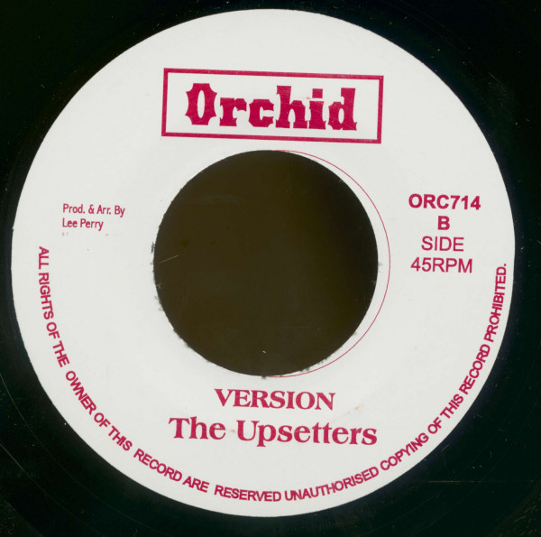 Junior Byles, A Place Call Africa - The Upsetters, A Place Call Africa (7inch, 45rpm, BC)