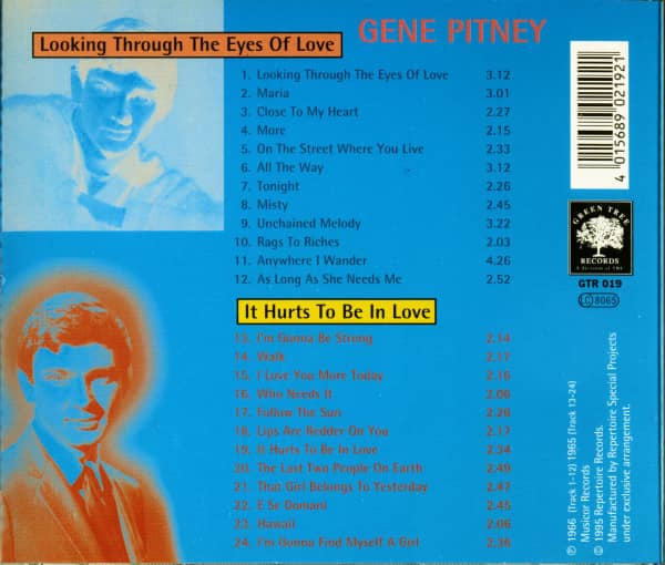 It Hurts To Be In Love - Looking Trough The Eyes Of Love