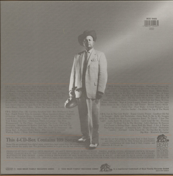 Blue Grass 1950-1958 (4-CD Deluxe Box Set)