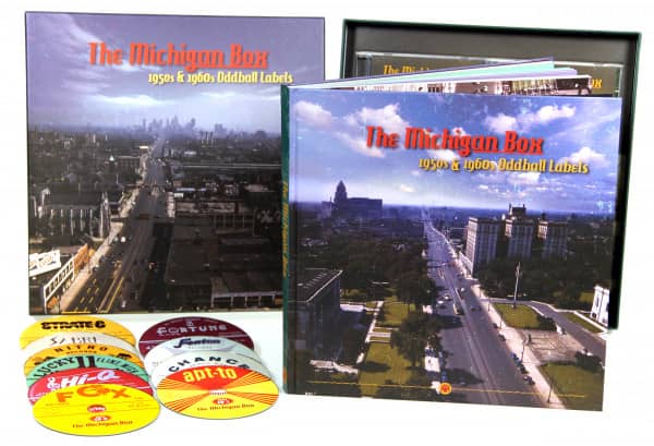 The Michigan Box 1950s - 1960s Oddball Labels (10-CD Box)