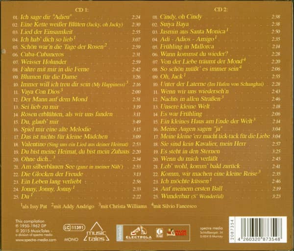 Ich sage dir Adieu - 50 große Erfolge (2-CD)