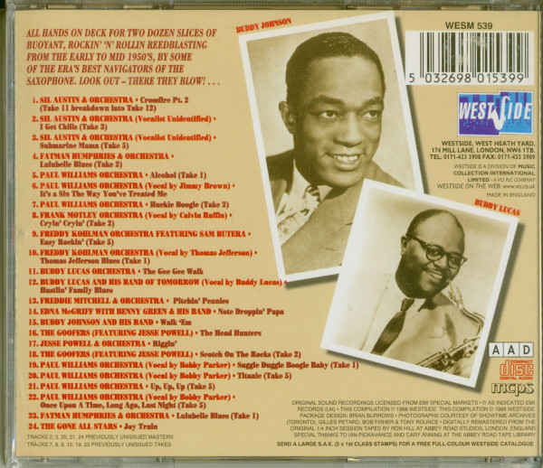 Titanic And Other Unsinkable Sax Blasters (CD)
