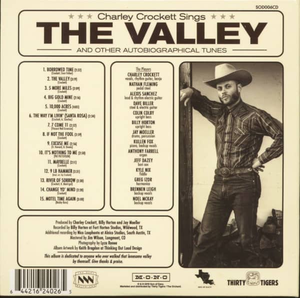 The Valley - And Other Autobiographical Tunes (CD)