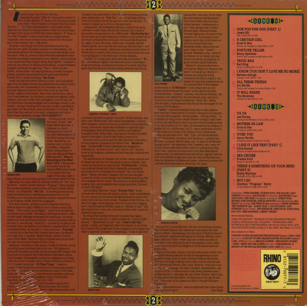 Various – A History Of New Orleans Rhythm & Blues Vol.2 - 1959-1962 (LP)