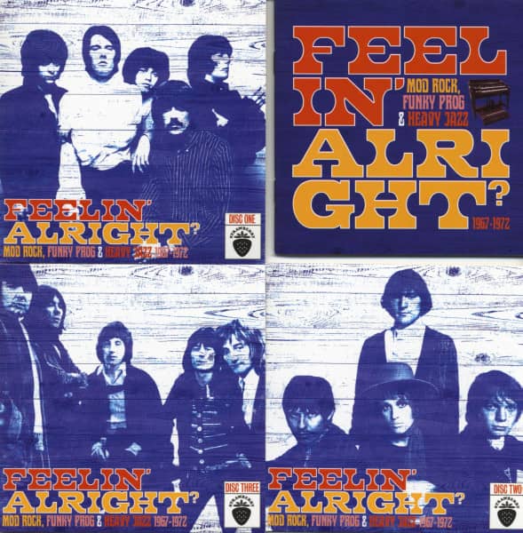 Feelin' Alright? - Mod Rock, Funky Prog & Heavy Jazz (3-CD Box)