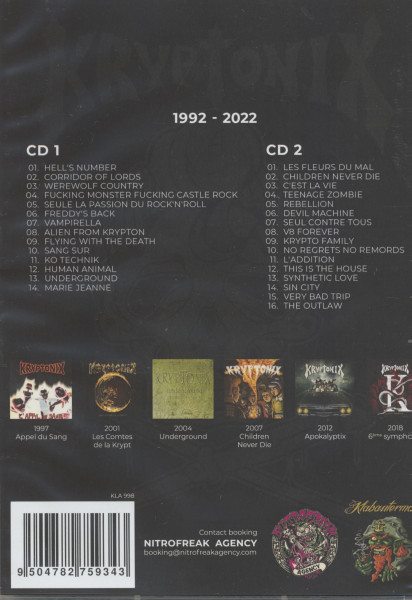 Kryptonix 1992 - 2022 (2-CD Box Set)