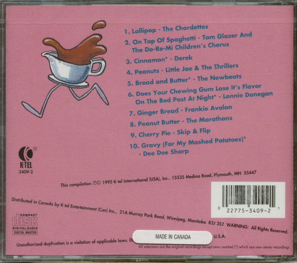 Funniest Food Songs (CD)