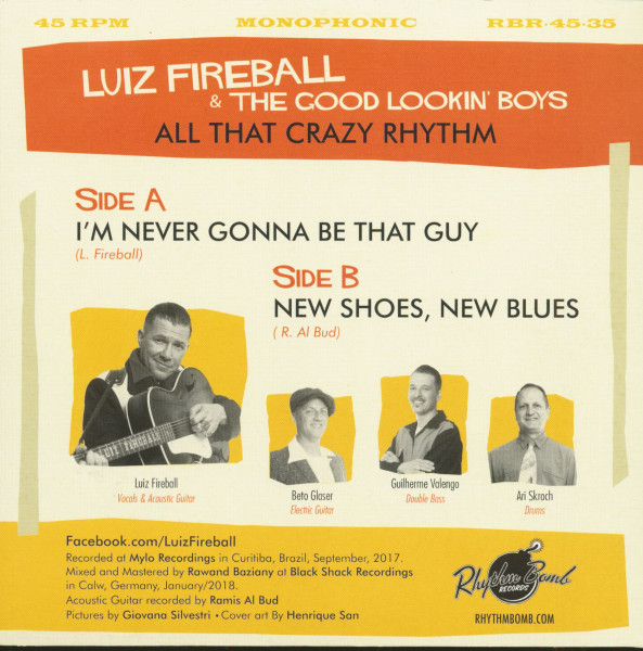 All That Crazy Rhythm (7inch, 45rpm, PS)