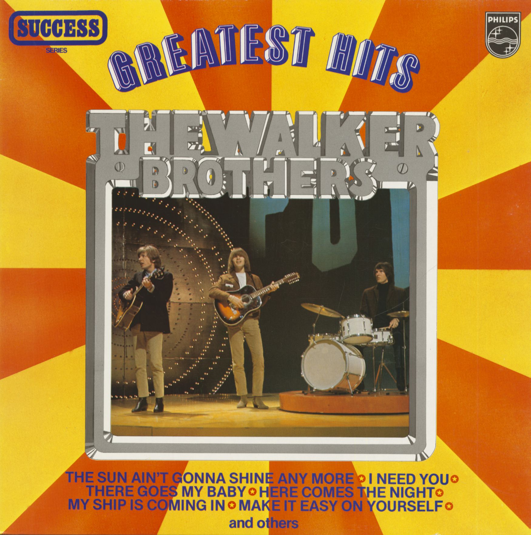 The Walker Brothers LP Greatest Hits (LP) Bear Family Records