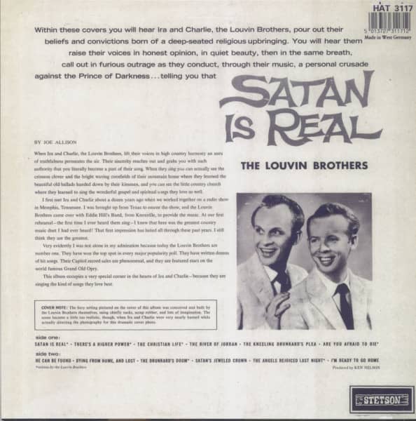 Satan Is Real (LP, 180g, Red Vinyl)