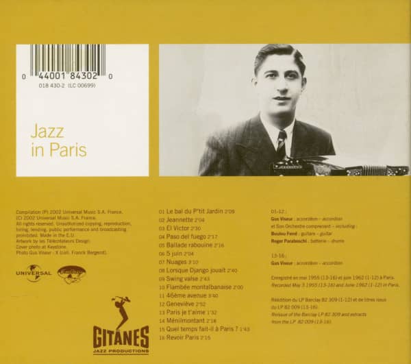 Jazz In Paris - De Clichy A Broadway (CD)