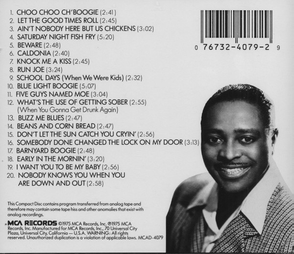 The Best Of Louis Jordan (CD-Longbox)