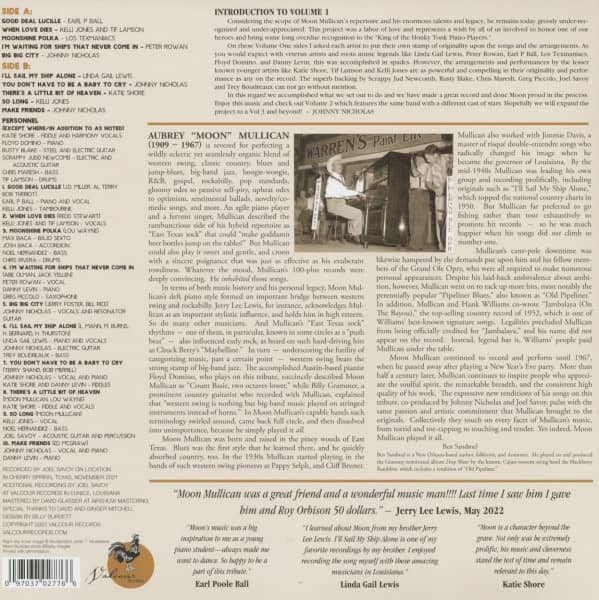 The Moon And The Stars: A Tribute To Moon Mullican Vol.2 (LP)