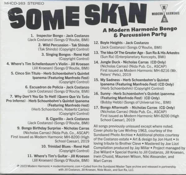 Some Skin - A Modern Harmonic Bongo & Percussion Party! (CD)