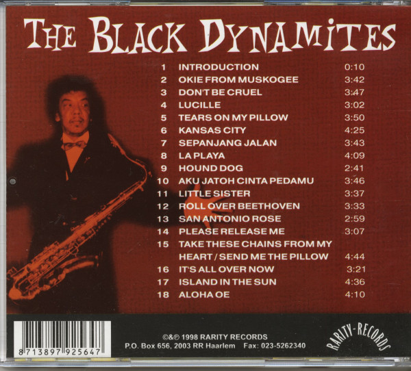 The Black Dynamites Vol.3 - Live On Stage (CD)