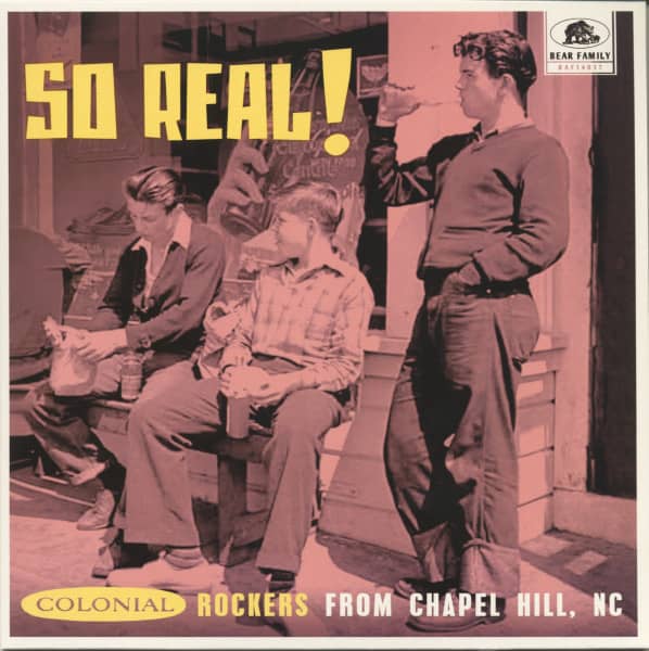 So Real! - Colonial Rockers from Chapel Hill, NC (LP, 10inch, 45rpm, Ltd.)