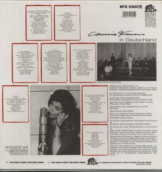 Connie Francis In Deutschland (8-LP Box)
