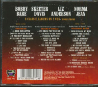 Preview: Bobby Bare - Skeeter Davis - Liz Anderson - Norma Jean (2-CD) Preview: Bobby Bare - Skeeter Davis - Liz Anderson - Norma Jean (2-CD)