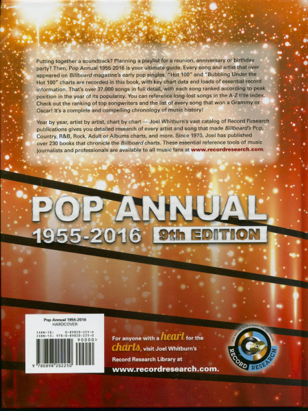 Joel Whitburn's Pop Annual 1955-2016