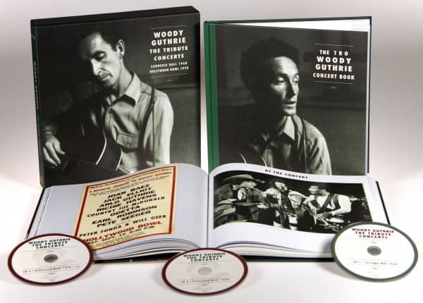 Woody Guthrie - The Tribute Concerts (3-CD Deluxe Box Set)
