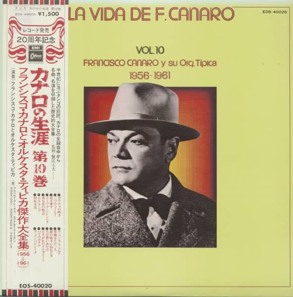 La Vida De F. Canaro Vol.10 (LP, Japan) La Vida De F. Canaro Vol.10 (LP, Japan)