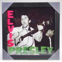 Preview: Framed Album Cover Print - Elvis Presley 1956 (36.5x36.5 cm) Preview: Framed Album Cover Print - Elvis Presley 1956 (36.5x36.5 cm)