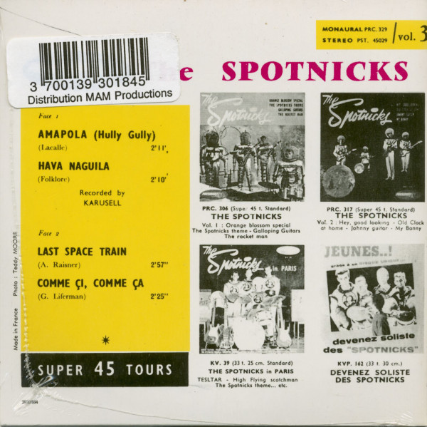 French EP Series - Papersleeve