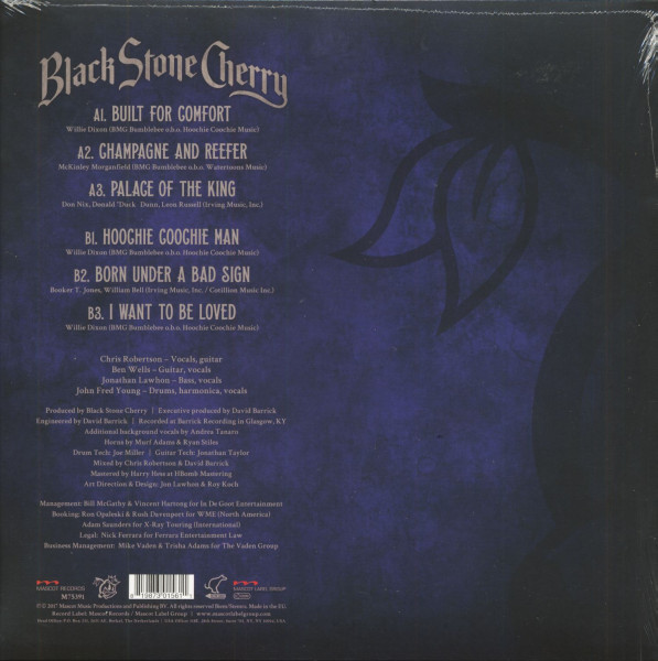 Black To Blues (12inch EP, 180g Blue Vinyl)