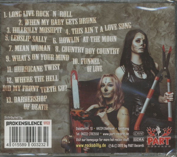 Barbershop Of Death (CD)