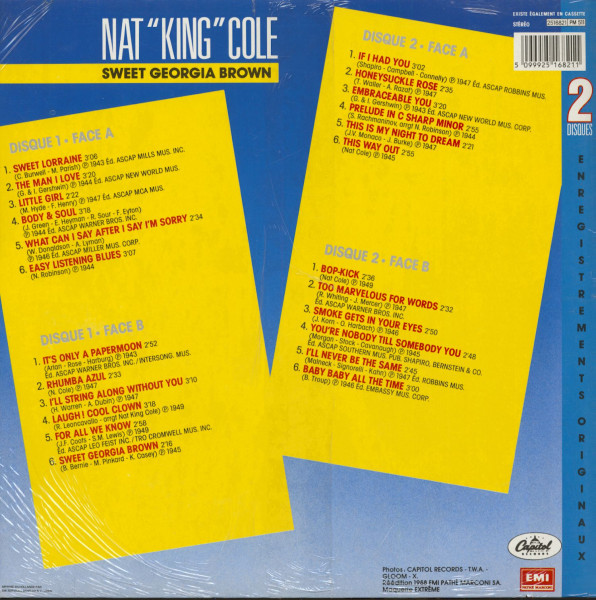 Sweet Georgia Brown (2-LP)