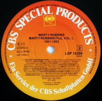 Preview: The Marty Robbins Files - Vol.1 (LP) Preview: The Marty Robbins Files - Vol.1 (LP)