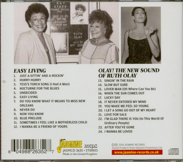 The Easy Living Sounds Of Ruth Olay (CD)