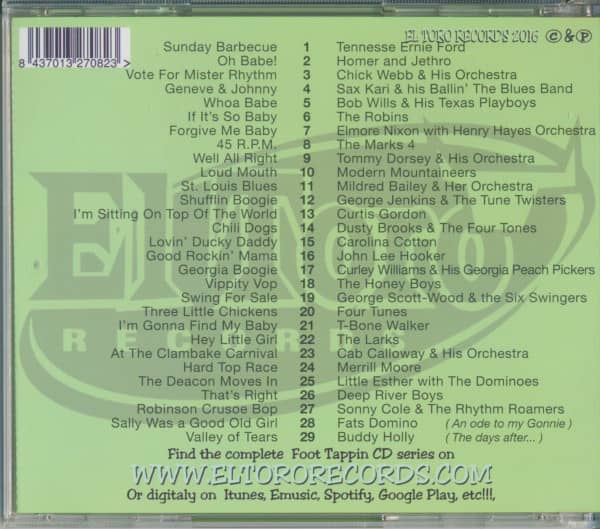 Foot Tappin' And Dance At The Screamin' Festival Vol.6 (CD)