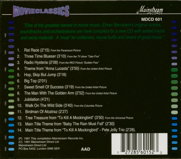 A Man And His Movies (CD)
