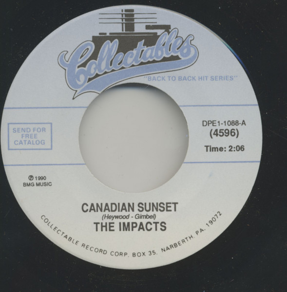 Canadian Sunset - Life's Too Short (7inch, 45rpm) Canadian Sunset - Life's Too Short (7inch, 45rpm)