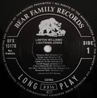 Preview: Lightning Jones (LP) Preview: Lightning Jones (LP)