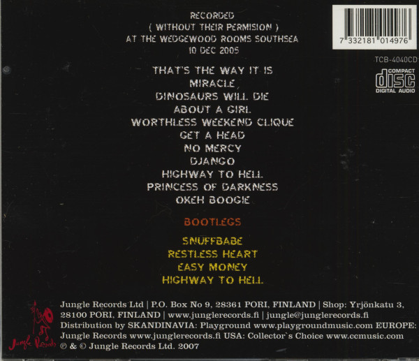 Trailer Trash Rockin' - Live At Wedgewood (CD)