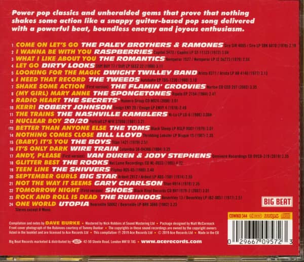 Come On Let's Go! Power Pop Gems Fromt The 70's & 80s (CD)