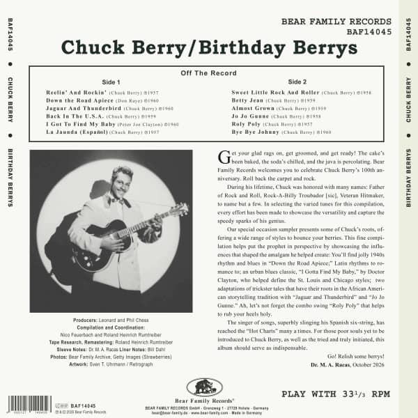 Birthday Berrys (LP, 10inch, 45rpm, Ltd.)