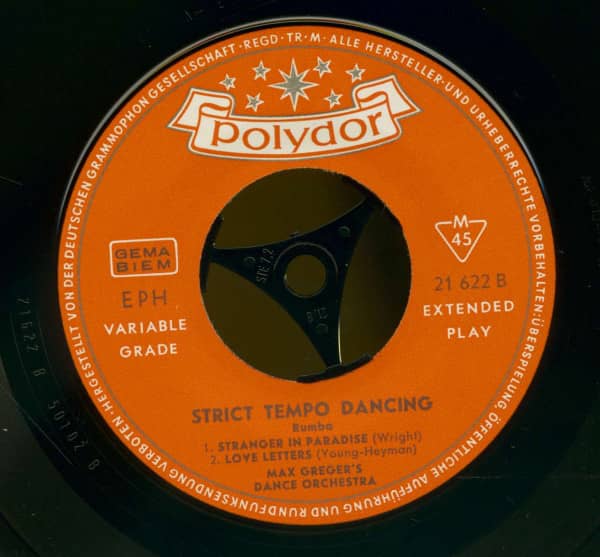 Strict Tempo Dancing - Rumba (7inch, 45rpm, EP, PS)