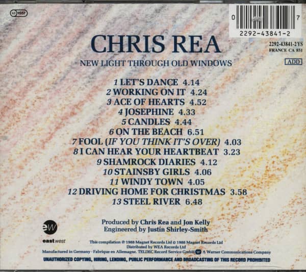 New Light Through Old Windows (CD)