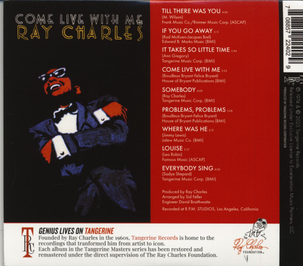 Come Live With Me (CD)